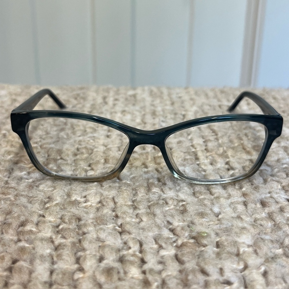Jill Stuart Eyeglasses‎ Frame JS325-2 Women's Blue Plastic Full Rim 52-16-135